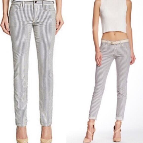 Joe's Jeans Denim - Joe's Jeans Weekender Slim Fit Striped Pants Sz25